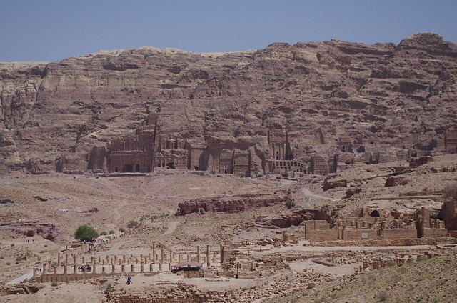 View of the Colonnaded Street and Tombs