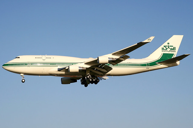 Kingdom Holding | Boeing 747-400 | HZ-WBT7 | London Heathrow