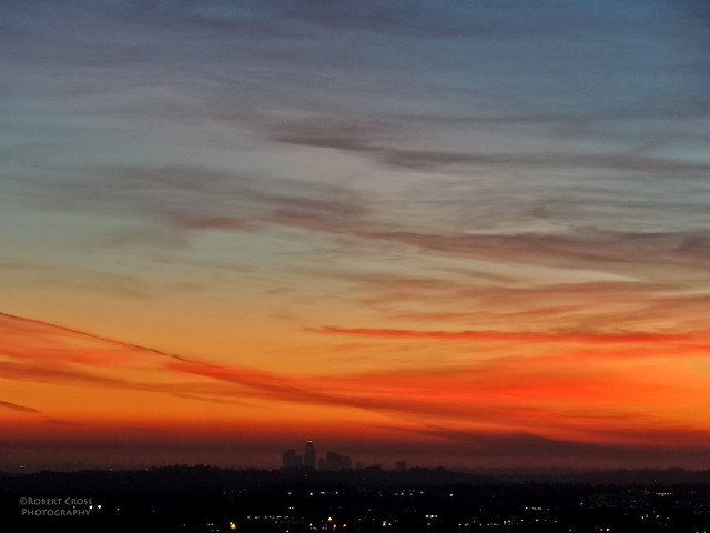 Cytherean skies over LA at Sunset