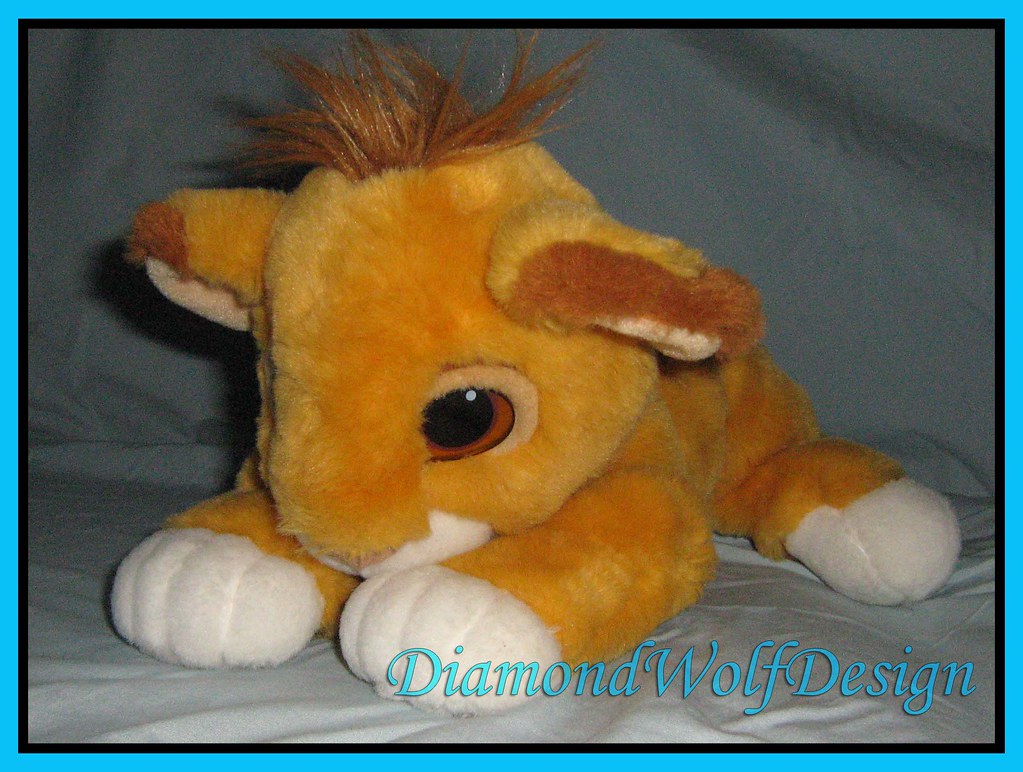 MATTEL: BABY SIMBA PLUSH | This cute Simba was made in 1994 … | Flickr