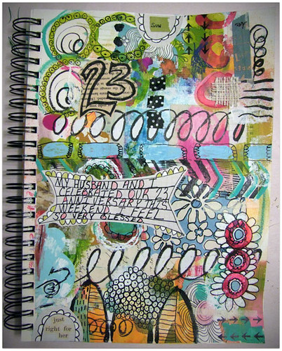Just Right For Her Art Journal Page | Blogged HERE! | Roben-Marie Smith ...