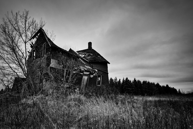 Abandoned Home - Dundalk, Ontario - April 21, 2012