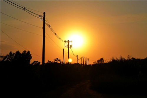 Viracopos Airport Sunset by mormeira, sunset landscape viracopos
