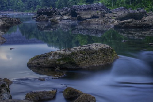water river flow evening wv hdr gauleyriver photomatix hdrextremes pentaxk7