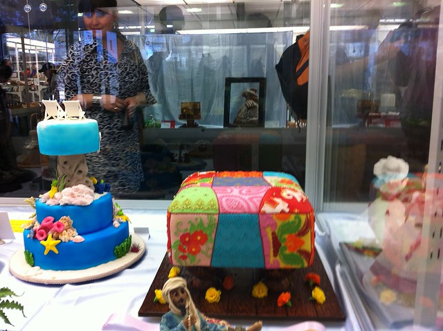 Queensland Cake Decorating competition display at Brisbane's Ekka Exhibition