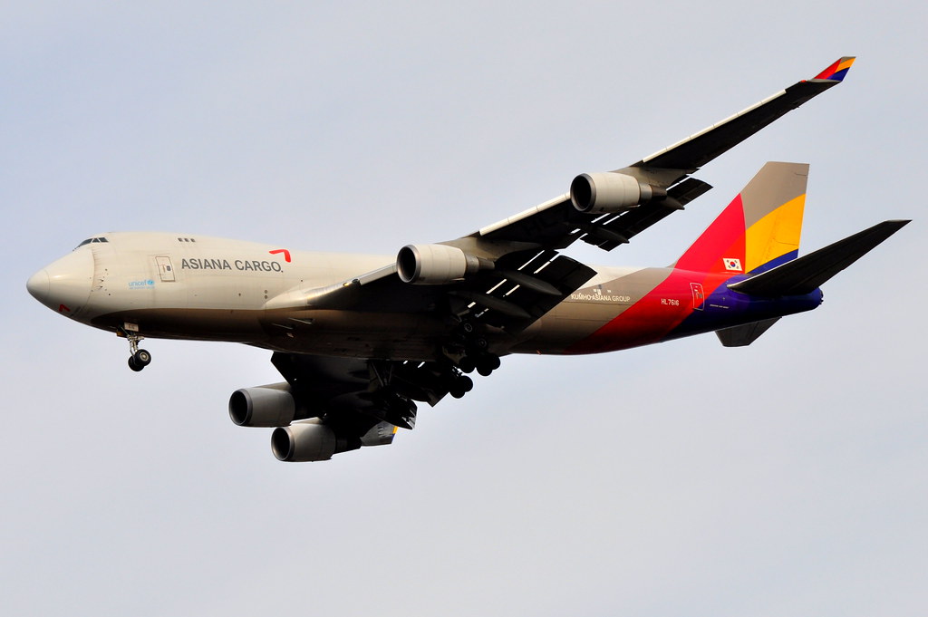 Asiana Cargo (Asiana Airlines) - Boeing 747-400F - HL7616 … | Flickr