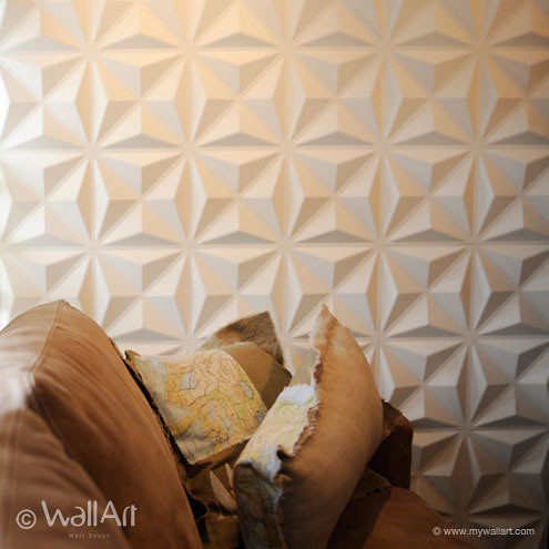 3D wall panel Cullinans is a modern and trendy design for everyone that likes a bit of vividness!