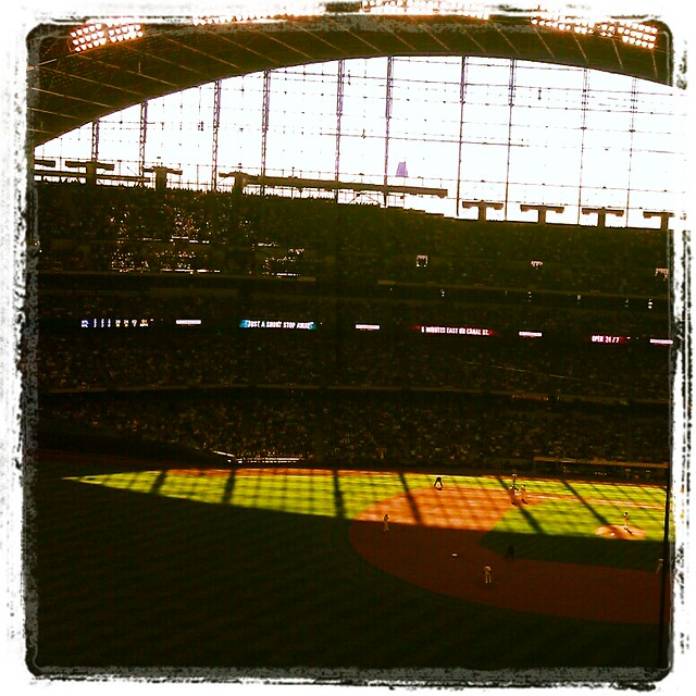 Miller Park on Opening Day