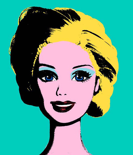 Barbie Warhol, by Jocelyne Grivaud 
