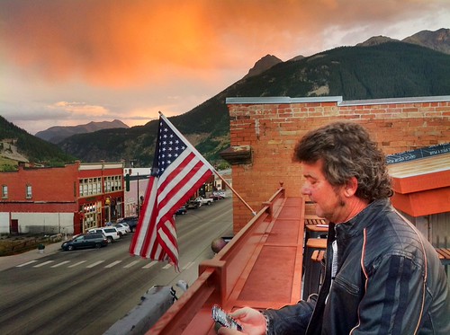 Billy Near Sunset In Silverton, Colorado by dcsaint, 