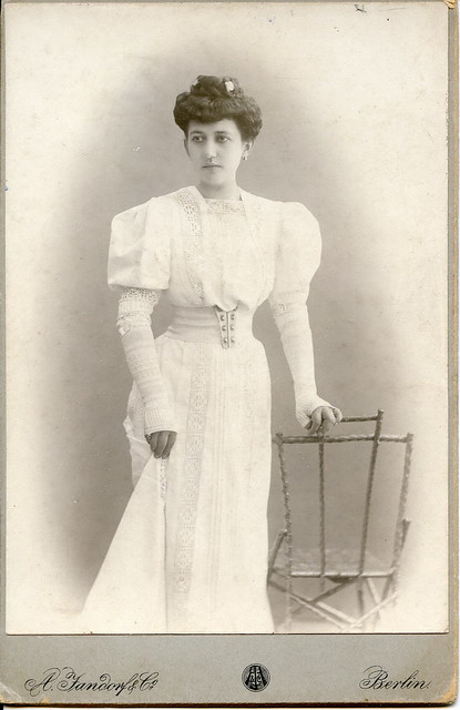 Woman in white