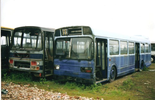 Ex Barton KAU 566V scrapyard! | by old barton coaches