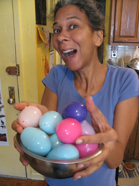 Janine With Eggs