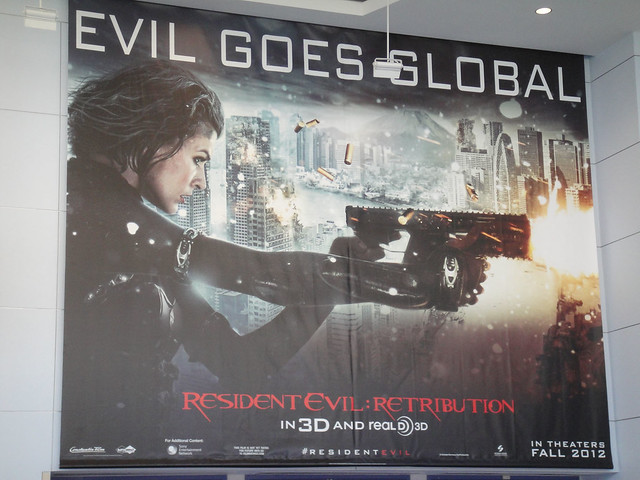 WonderCon 2012 - Resident Evil: Retribution banner
