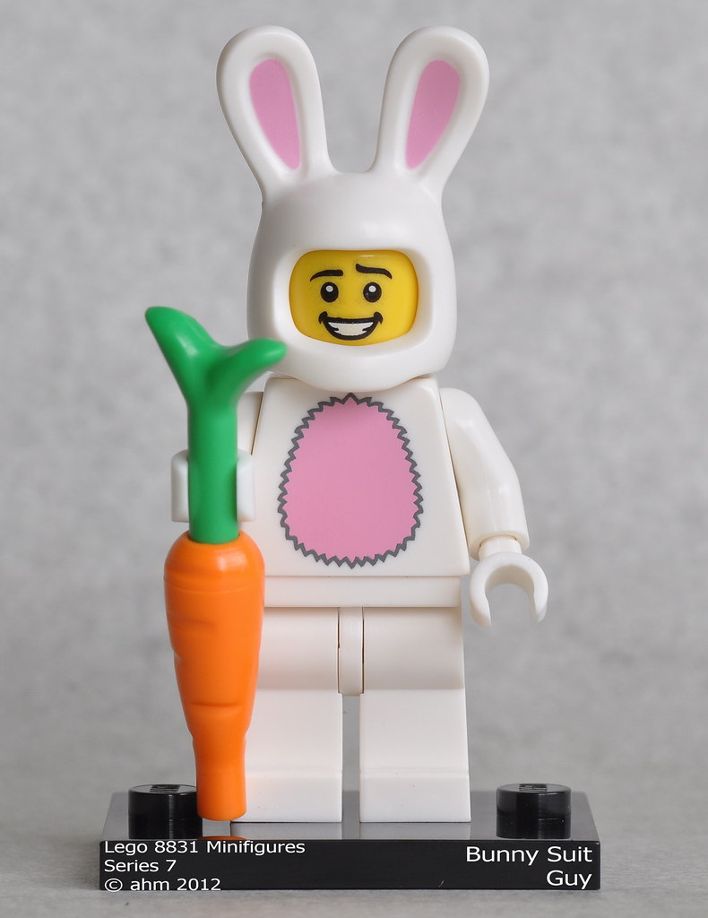 Bunny Suit Guy 3/16 8831 Coniglio Lego Minifigures Serie 7 