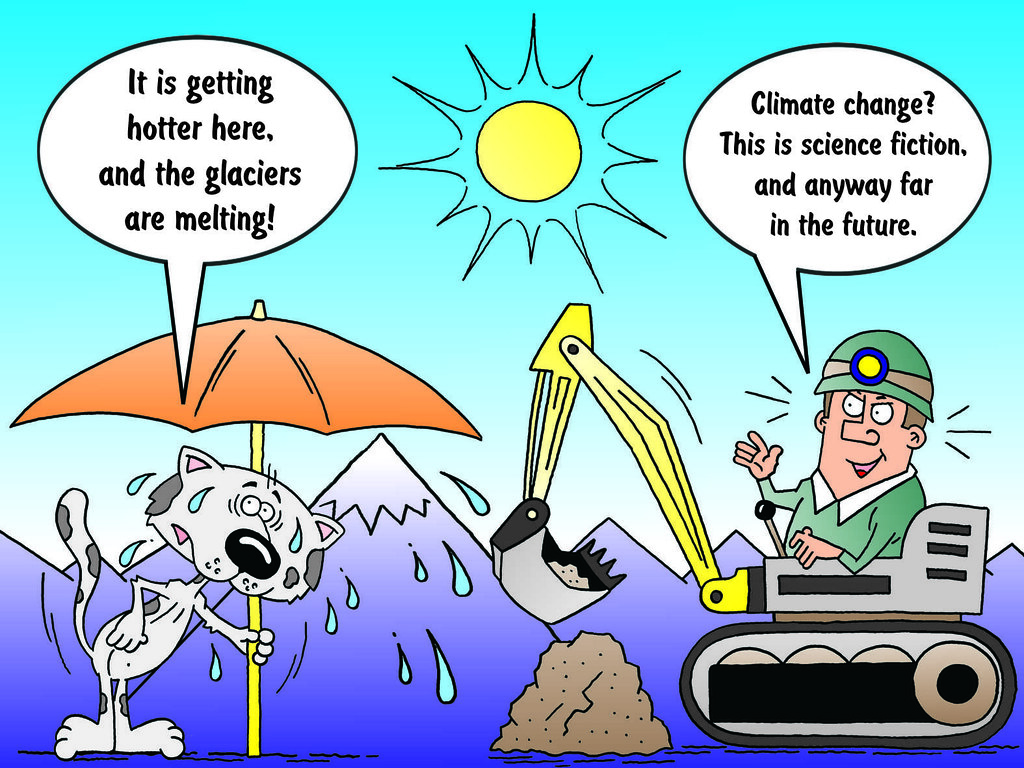 Mining cartoon 18 | Climate change impacts need to be taken … | Flickr