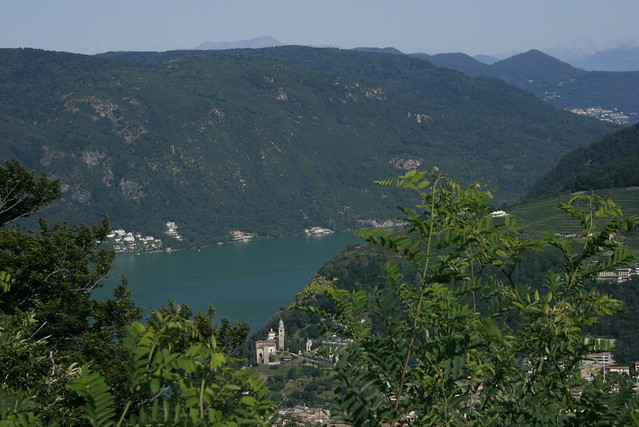 lac de Lugano/ Morcote  /Tessin