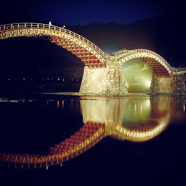 錦帯橋ライトアップ 岩国市 株 おいでませ山口県 Flickr