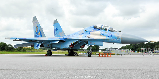 Su 27UB 71(Blue) Ukraine AF