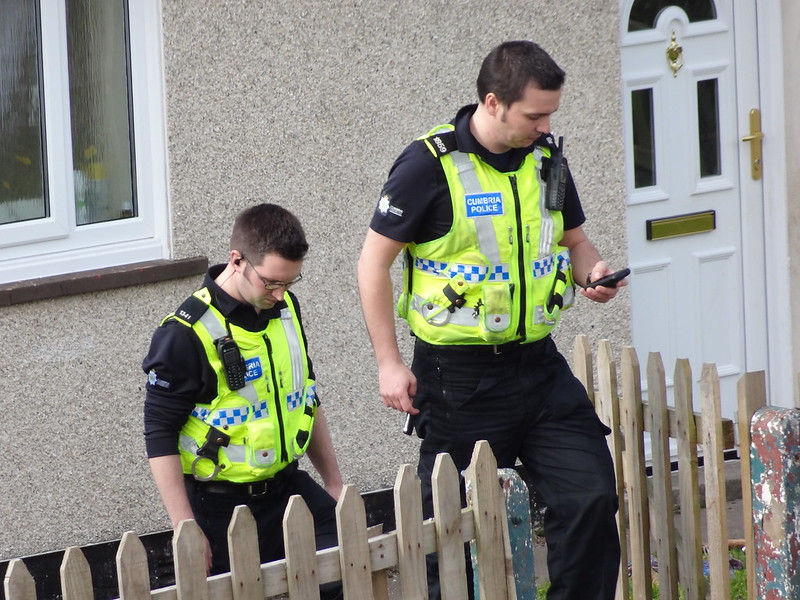 Cumbria police officers