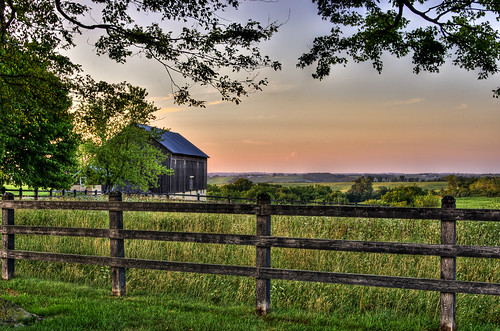 sunset sky usa tree nature grass wisconsin barn rural fence landscape ilovenature photography view image pentax farm photograph friday hdr 2012 k5 hff kohlbauer hardpancom marckohlbauer