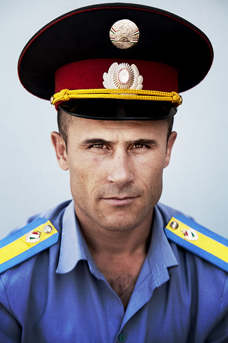 Police | Dushanbe | Tajikistan by Angelo Giagnacovo