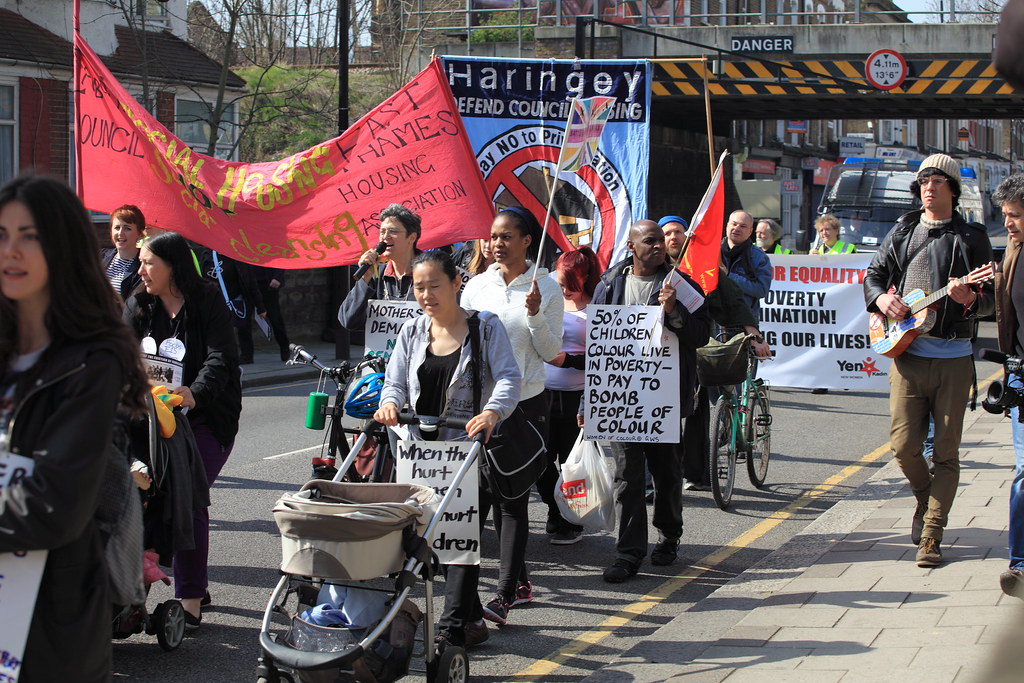 1000 Mothers March for Justice - 29th March 2014, Tottenham, London
