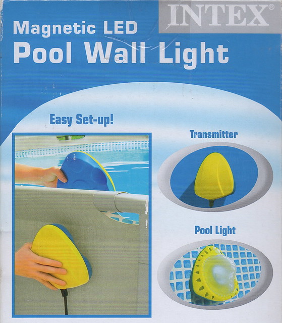 INTEX Magnetic LED Pool-Wall Light - WL3110 - 1
