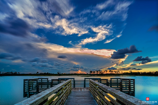 Florida Life: Boardwalk Sunset