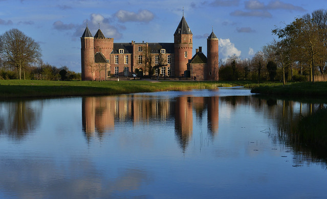 Pays-Bas - parc et château de Westhove
