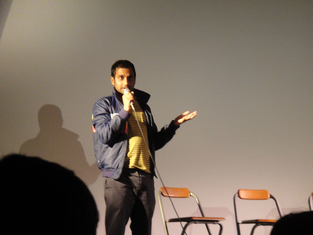 Eagleheart Q&A @ Cinefamily - host Aziz Ansari