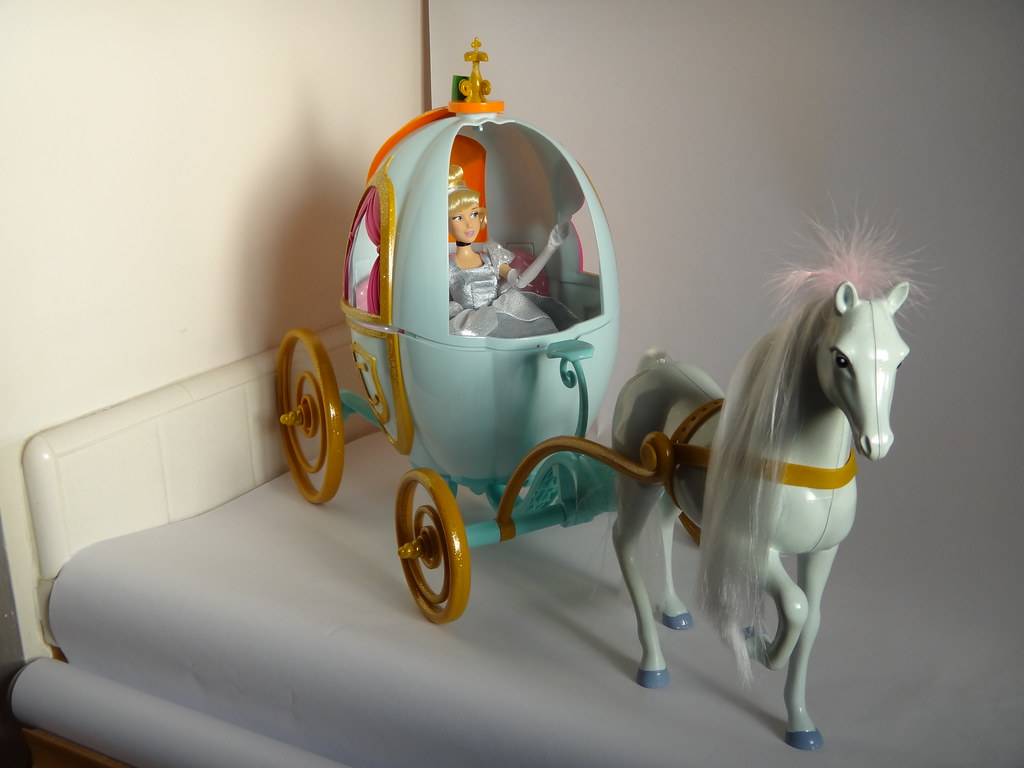 Cinderella Rides the Pumpkin Coach - Cinderella In Coach W… | Flickr