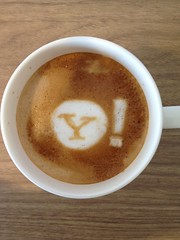 Today's latte, Yahoo!