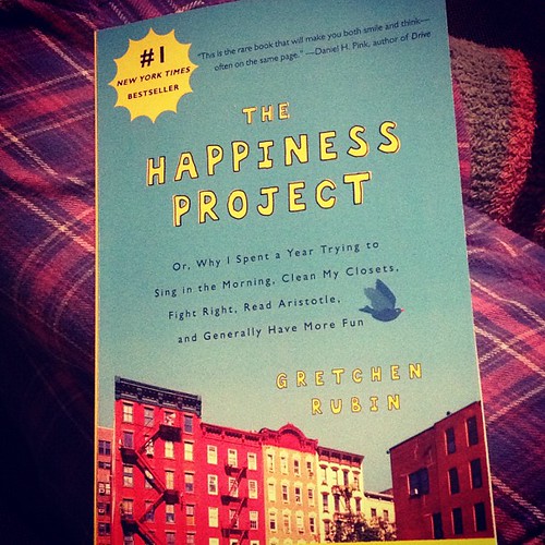 Footy is on so time for pjs + new book #book#thehappinessproject#goodreads#boredoffootball | by alitrippy