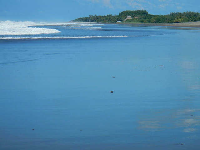 Pacific Beach in Northern Nicaragua