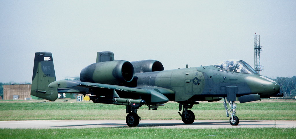 A-10A, WR 80-277, 81 TFW, RAF Bentwaters, 17 July 1985 | Flickr
