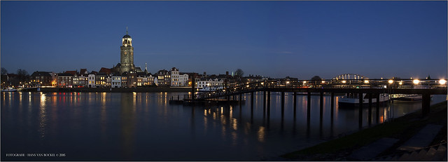 IJsselpanorama Deventer met nieuwe pier