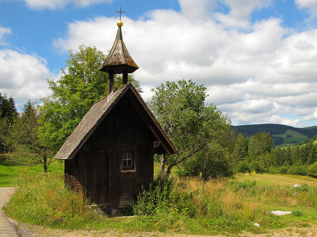 Tiny little wooden Chapel