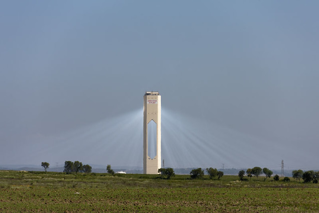 Thermosolar tower ABENGOA