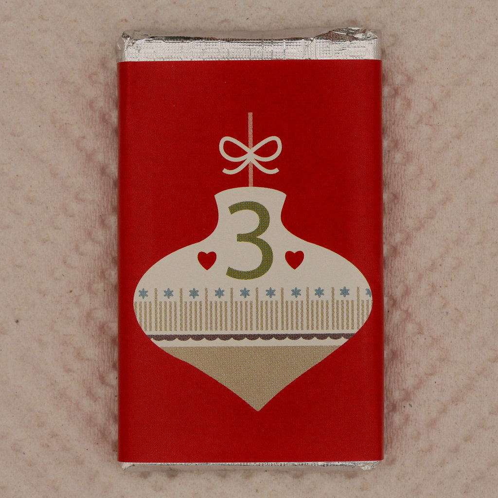Advent chocolate calender number 3