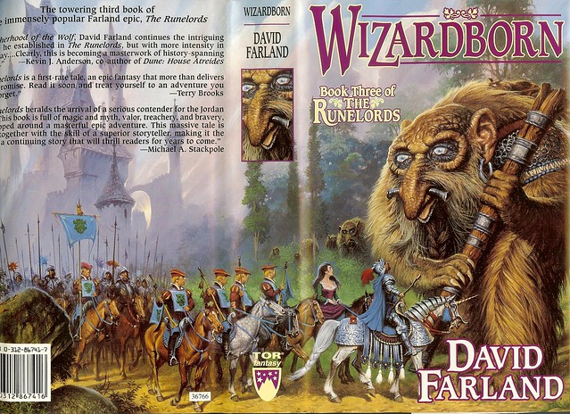 Wizardborn - Book three of The Runelords - David Farland - cover artist Darrell K.Sweet