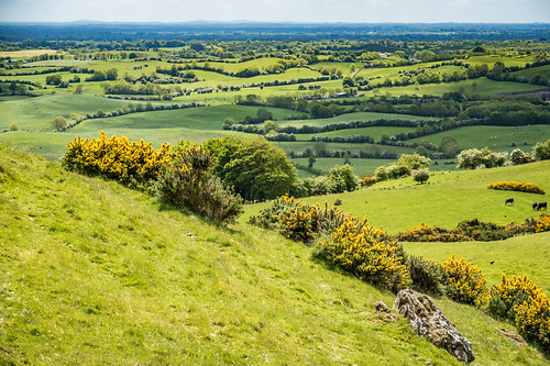 ireland rural landscape hill loughcrew