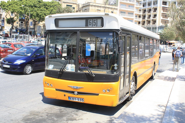 The old bus service - Malta