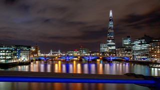 London skyline from Millenium Bridge | 5 raw taken on the Mi… | Flickr