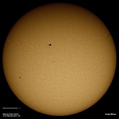 Mercury Solar Transit 9th May 2016