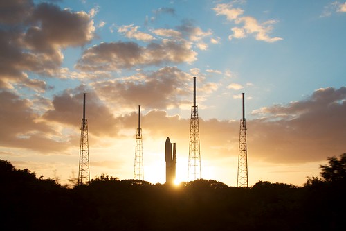 sunset florida space nasa rocket kennedyspacecenter capecanaveral ksc titusville launchpad msl atlasv marssciencelaboratory nasatweetup atlasv541 launchpad41