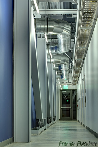 UCSC Digital Arts Research Center Hallway HDR