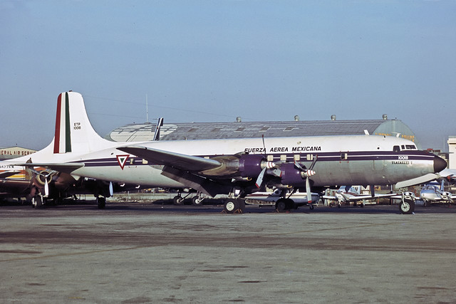 DC6A ETP-10018 MEXICAN AIR FORCE