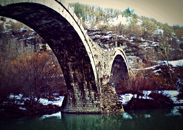 Kalogeriko bridge - January 2012