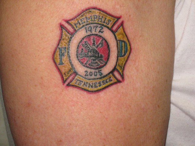 (Retired) Memphis Firefighters Tattoo